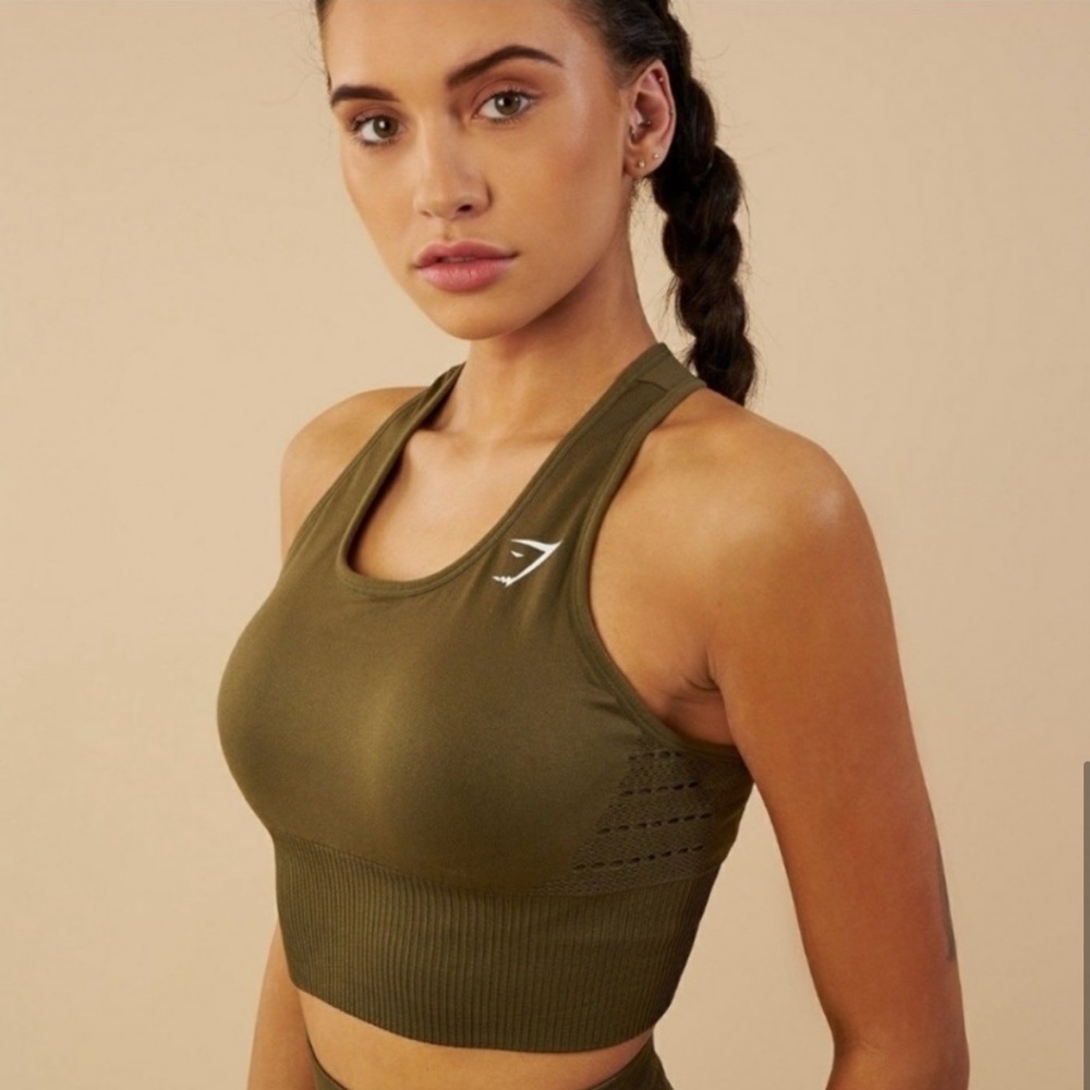 Gymshark Green Sports Bra